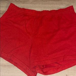 Soffe Red Georgia Bulldogs Cheer Shorts